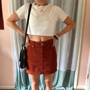 Urban Outfitters- Mini Corduroy Skirt